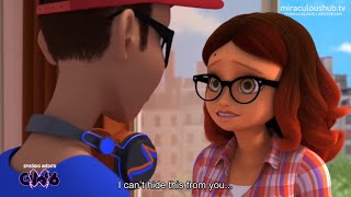 Alya tells Nino that she is Rena Rouge! Miraculous Ladybug (ENG SUBS) season 4 episode 17