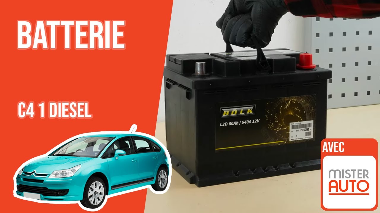 Jak Otworzyć Auto Z Rozładowanym Akumulatorem Changer la Batterie Citroën C4 1 2.0 HDi 🔋 - YouTube