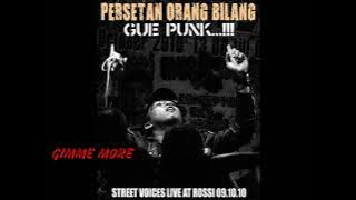 street voices - gimme more