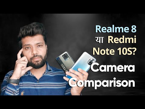 Redmi Note 10S vs Realme 8 camera Comparison