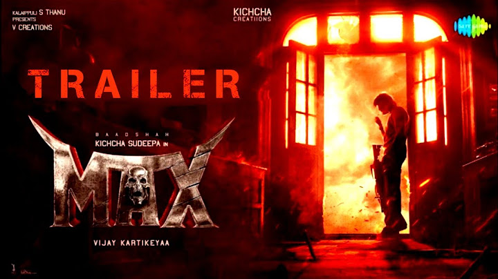 MAX (Hindi) - Official Trailer | Baadshah Kichcha Sudeep | Vijay Kartikeyaa | B Ajaneesh Loknath