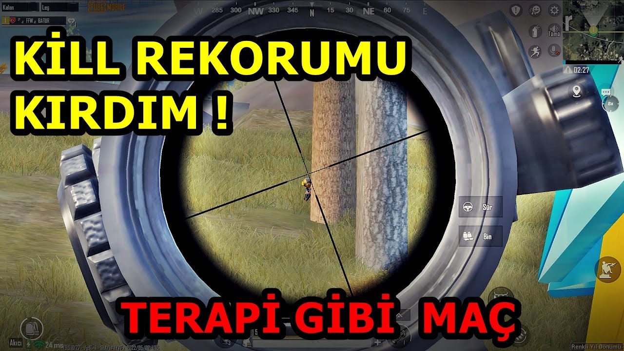 YENİ KİLL REKORUMU KIRDIM ! SON ZAMANLARIN EN İYİSİ ! ONE MAN SQUAD PUBG MOBİLE