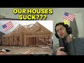 American reacts to why american homes are flimsy compared to europe