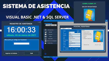 Sistema de Asistencia en Visual Basic .Net & SQL Server