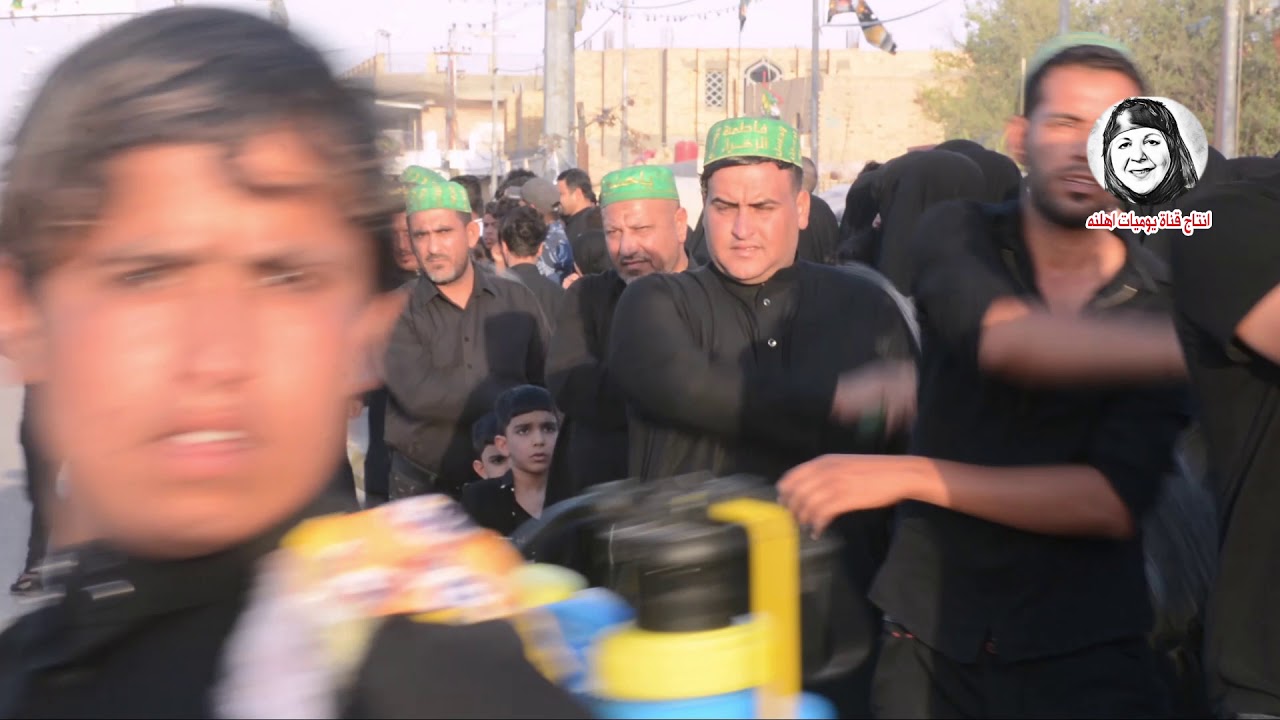 موكب الحسين اهالي الرفاعي  تغطيه اعلام يوميات اهلنه