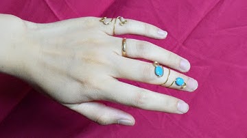 How To Create A Beautiful Wire Wrap Ring With Beads - DIY Style Tutorial - Guidecentral