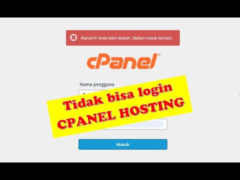 Cara Mudah Login Cpanel Yang IP nya Berganti Menggunakan Aplikasi Lain