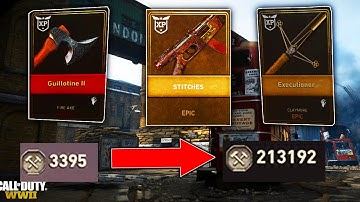 HOW TO UNLOCK EVERY ATTACK OF THE UNDEAD DLC WEAPON! HOW TO ARMORY CREDITS FAST in CoD WW2