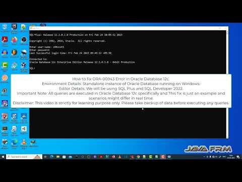 ORA-00943: cluster does not exist - Oracle Database 12c Error Messages