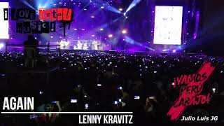 Lenny Kravitz - Again (en vivo Lima Peru)