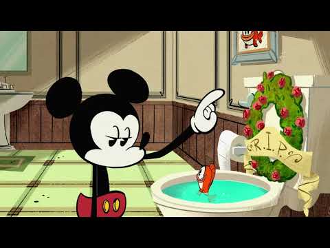 Микки Маус - Спасение рыбки | Сезон 4 эпизод 18 | Мультфильм Disney | Обновлённая Классика