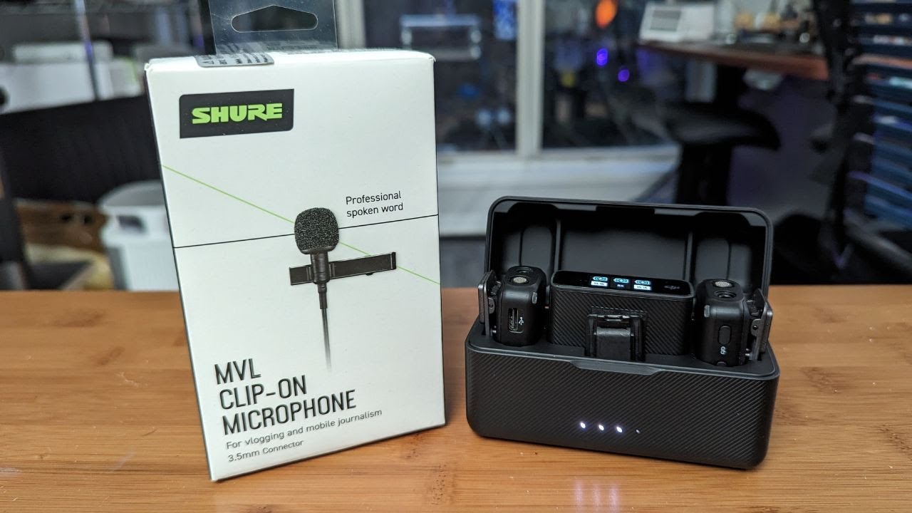  Shure MVL Lavalier Microphone for iPhone & Tablet