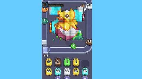 Pixel Flow Level 269. Walkthrough Gameplay 