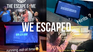 Escape The Gold Rush Escape Room with Me! | hints, time, victory meal, & more 😳 screenshot 3