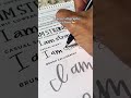 I am stronger than I think #selflove #calligraphy #affirmations
