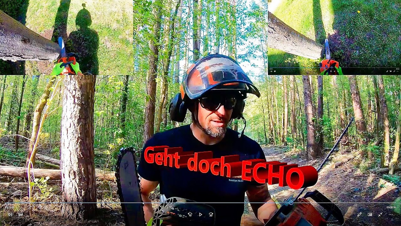ECHO DCS2500T Vs. Huqvarna T535i XP - Eine Woche Echo I Bades Baumdienst