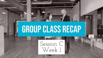 Group Class Recap Week 1 (April 2019)