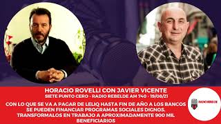 Rovelli: "Con los intereses d leliq hasta fin d año se puede dar trabajo digno a 900 mil argentinos"