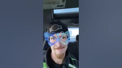My husband being silly