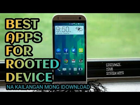 #ROOTED #SMARTPHONE #APPS ROOTED BANG PHONE MO?ETO MGA APPS PARA SAYO