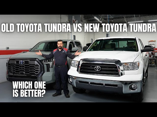 Old Toyota Tundra VS. New Toyota Tundra. Which One Is Better? class=