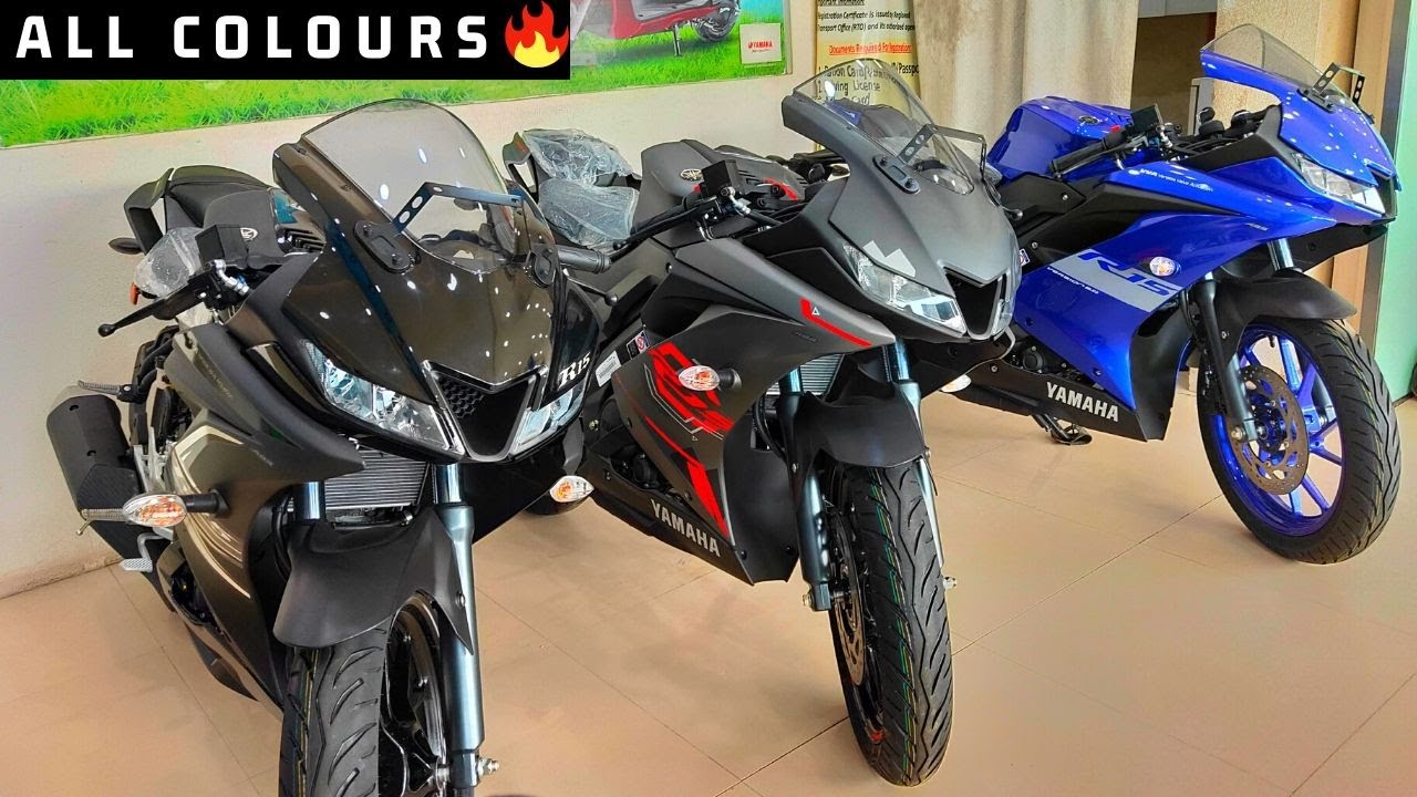 Yamaha R15 V3 Bs6 All Colours Walakaround  Price And 