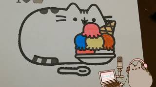 Pintando a pusheen the cat🙀😽