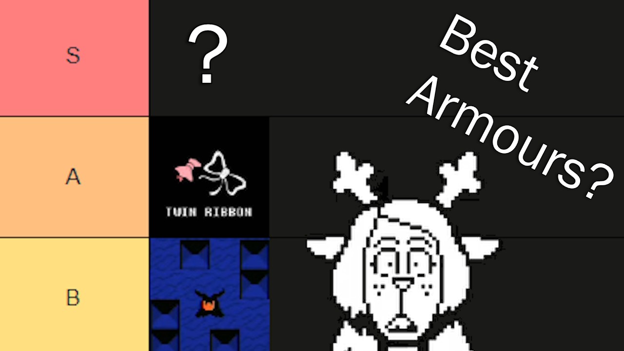 Ranking Deltarune's Armour (SUPRISINGLY DEEP)