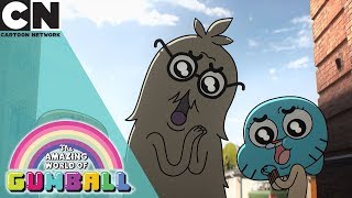 The Amazing World of Gumball | Gumball Chases Lucy The Neck Pillow | Cartoon Network UK 