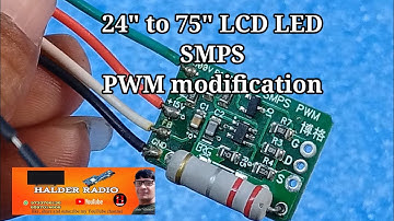 किसी भी एलईडी टीवी में PWM module कैसे कनेक्ट करें // PWM module for any SMPS