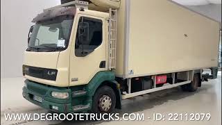 Degroote Trucks: DAF LF55.220 refrigerated box truck for sale