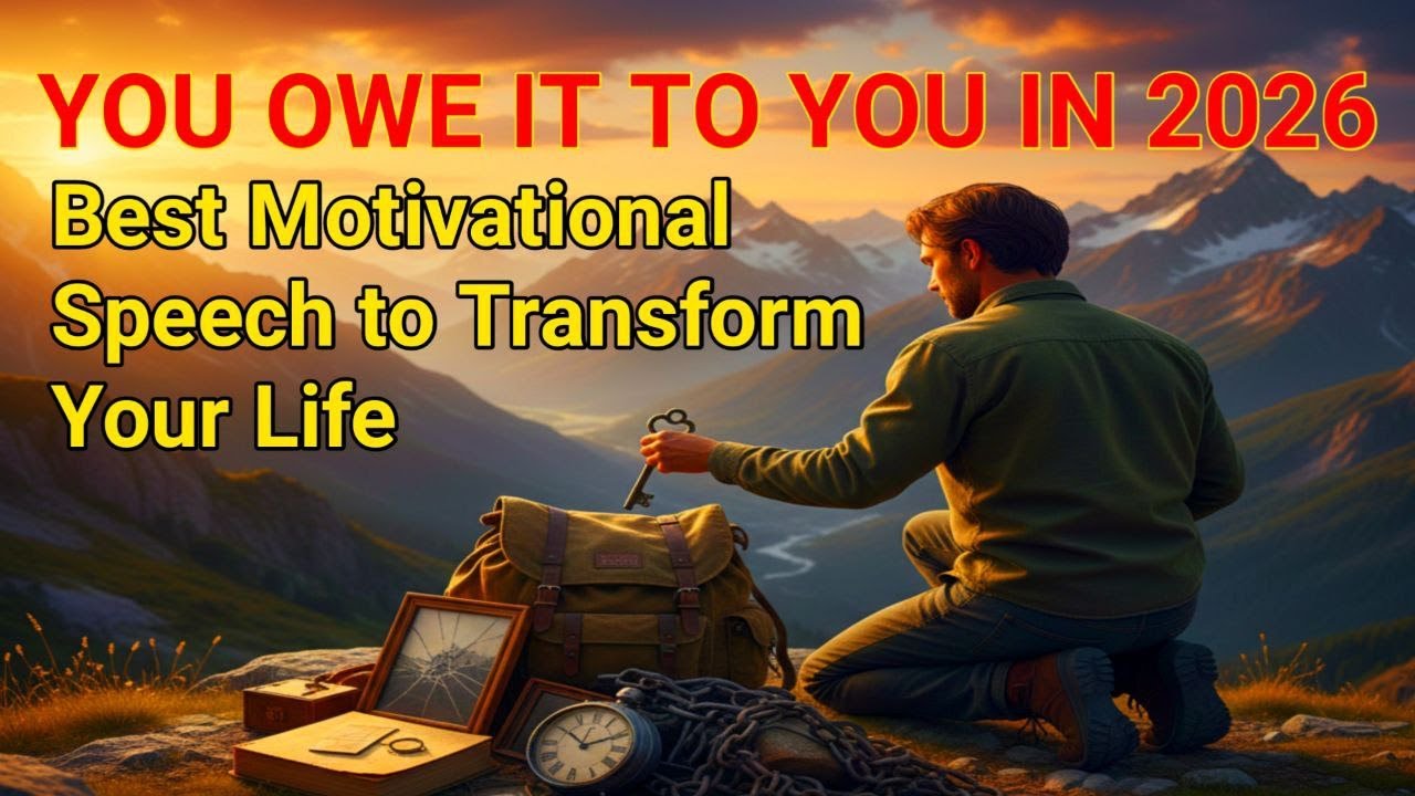 YOU OWE IT TO YOU IN 2026 | Best Motivational Speech to Transform Your ...