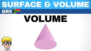Surface Area and Volume Grade 9: Cone