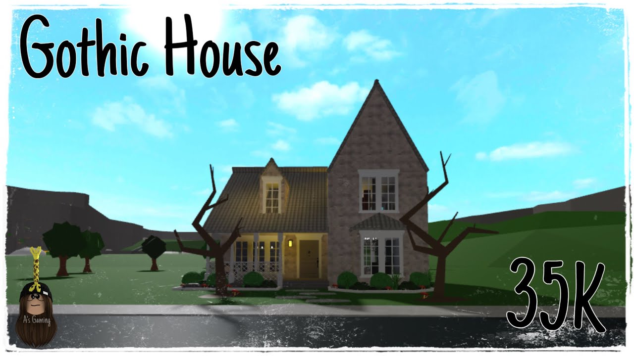 Gothic Bloxburg House Ideas