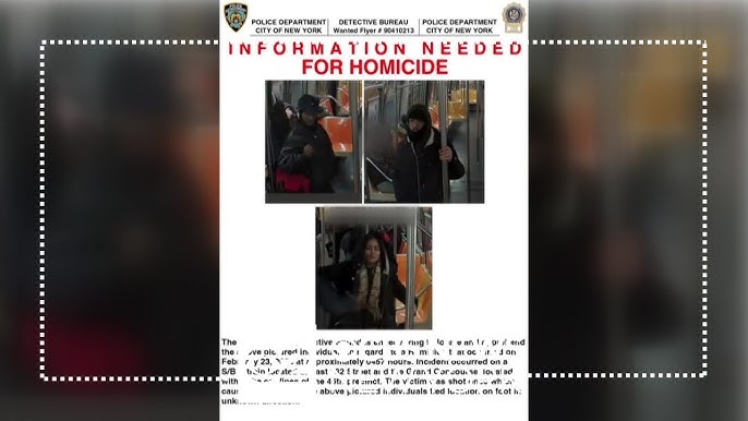 Nypd Identifies Suspects In Deadly Bronx Subway Shooting