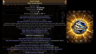 POE: Detailed Look at Orb of Dominance, and Tailwind Boots