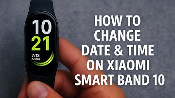 Xiaomi Smart Band 10 - How to Change Date & Time