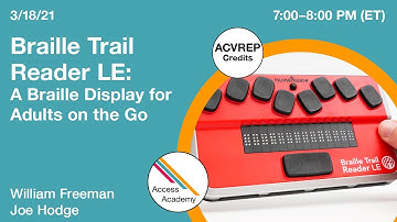 Braille Trail Reader: A Braille Display for Adults on the Go