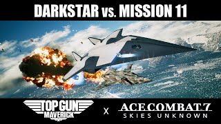 DarkStar vs. Fleet Destruction - Ace Combat 7: Skies Unknown x Top Gun: Maverick DLC