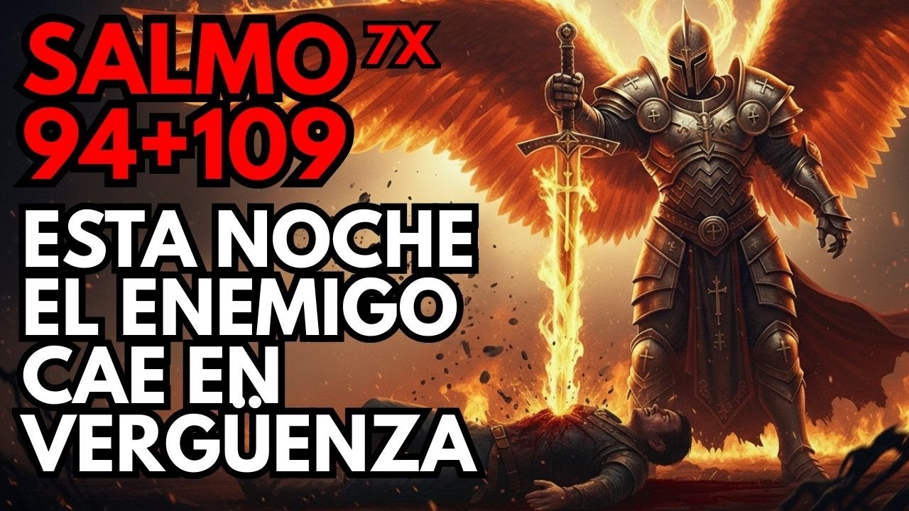 🔥 Salmo 94+109: El Brujo Que Te Atacó CAERÁ en Vergüenza Antes del Amanecer