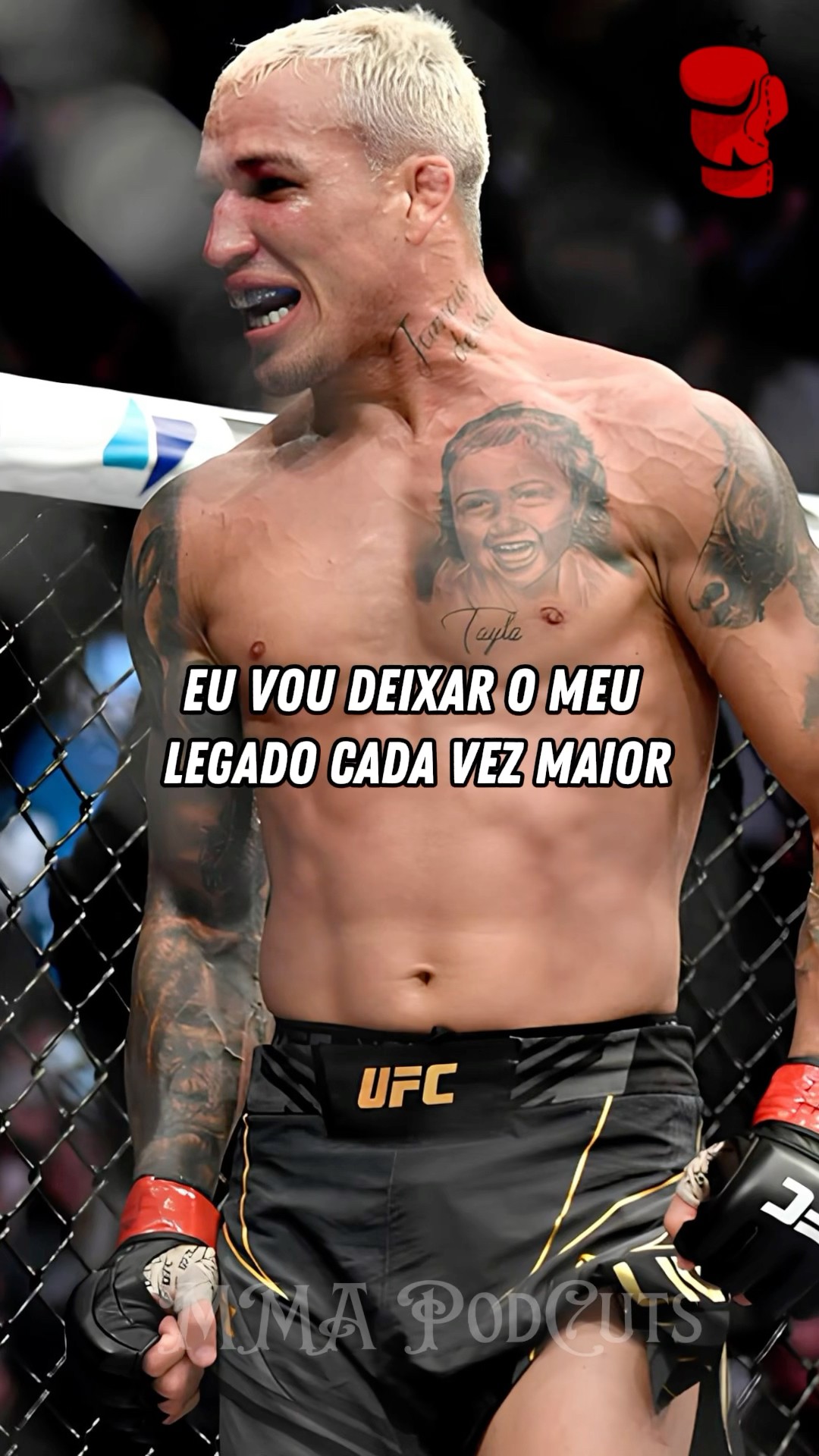 CHARLES OLIVEIRA VAI SER CAMPEÃO #mma #luta #boxe #ufc #foryou #shortsfeed #brasil