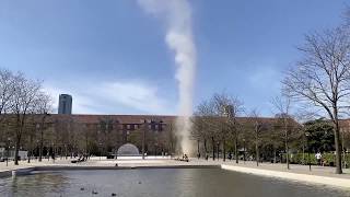 Footage Of A Tornado Hitting A Park In Copenhagen, Denmark