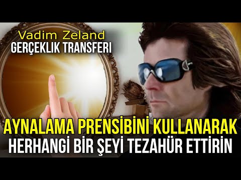 Bu Gizli Ayna Tekniğini Her Gün Yapın Ve Neler Olacağını Görün | Çekim Yasası Yöntemi