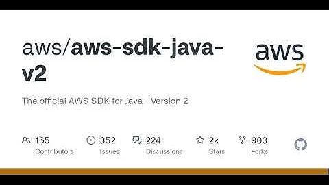 GitHub - aws/aws-sdk-java-v2: The official AWS SDK for Java - Version 2