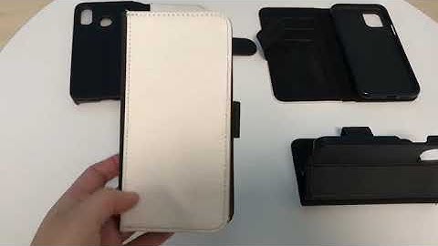 Lancoda Sublimation Blank Leather Wallet Flip Phone Case Stand