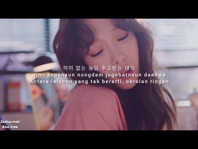 Taeyeon - 'Fine' [Han/Rom/Ina] Lirik Terjemahan Indonesia class=