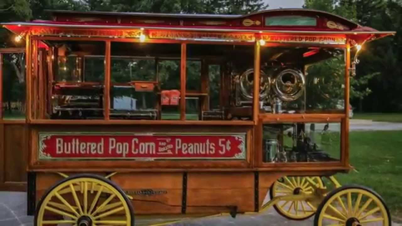 1912 Dunbar Model 10 Popcorn Wagon Youtube