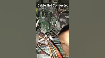 Cable Not Connected PC Problem Solved 2022 #shorts
