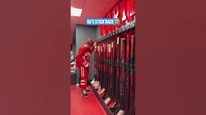 BU’s stick rack is sick 🔥