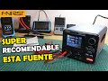 FNIRSI IPS3608 FUENTE de ALIMENTACION REGULABLE 36V 8A - Inteligente con Salida de Alta Precisión -